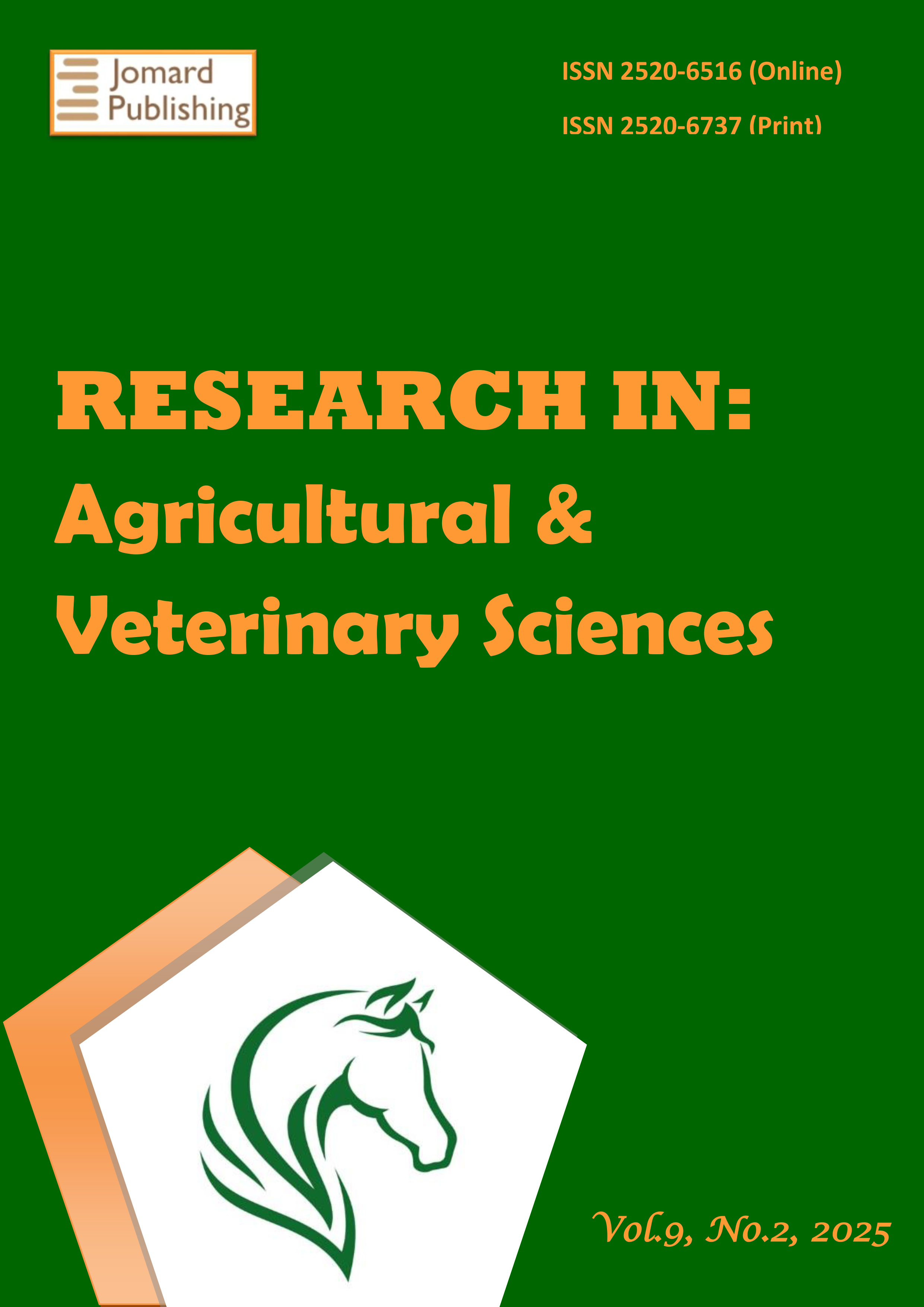 Research in: Agricultural & Veterinary Sciences
